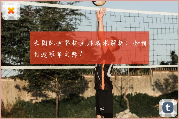 法国队世界杯主帅战术解析：如何打造冠军之师？